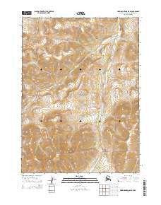 Baird Mountains D-5 SE Alaska Current topographic map, 1:25000 scale, 7.5 X 7.5 Minute, Year 2015