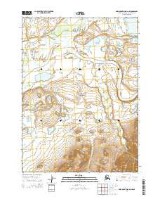 Baird Mountains D-6 NW Alaska Current topographic map, 1:25000 scale, 7.5 X 7.5 Minute, Year 2015