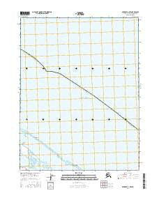 Barrow A-1 NW Alaska Current topographic map, 1:25000 scale, 7.5 X 7.5 Minute, Year 2016