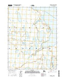 Barrow A-3 NW Alaska Current topographic map, 1:25000 scale, 7.5 X 7.5 Minute, Year 2016