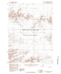 Bering Glacier B-3 Alaska Historical topographic map, 1:63360 scale, 15 X 15 Minute, Year 1985