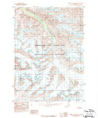 Bering Glacier D-3 Alaska Historical topographic map, 1:63360 scale, 15 X 15 Minute, Year 1984