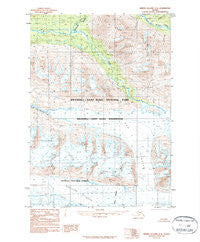 Bering Glacier D-8 Alaska Historical topographic map, 1:63360 scale, 15 X 15 Minute, Year 1984