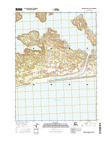 Bering Glacier A-7 SW Alaska Current topographic map, 1:25000 scale, 7.5 X 7.5 Minute, Year 2016