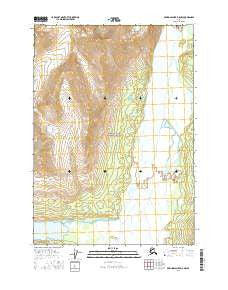 Bering Glacier D-5 NW Alaska Current topographic map, 1:25000 scale, 7.5 X 7.5 Minute, Year 2016