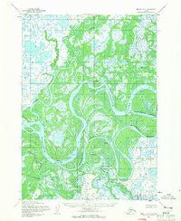 Bethel D-7 Alaska Historical topographic map, 1:63360 scale, 15 X 15 Minute, Year 1954