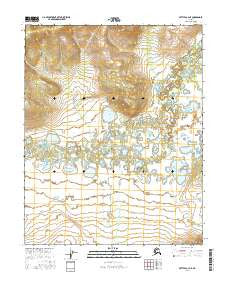 Bettles A-4 NE Alaska Current topographic map, 1:25000 scale, 7.5 X 7.5 Minute, Year 2016