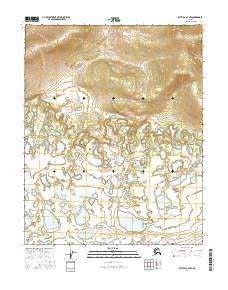Bettles A-4 NW Alaska Current topographic map, 1:25000 scale, 7.5 X 7.5 Minute, Year 2016