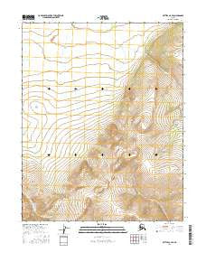 Bettles A-4 SE Alaska Current topographic map, 1:25000 scale, 7.5 X 7.5 Minute, Year 2016