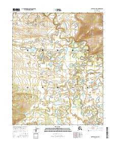 Bettles A-5 NE Alaska Current topographic map, 1:25000 scale, 7.5 X 7.5 Minute, Year 2016