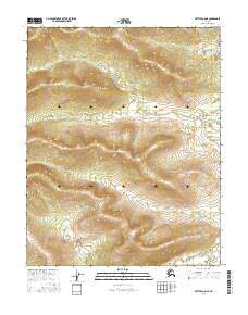 Bettles A-6 NE Alaska Current topographic map, 1:25000 scale, 7.5 X 7.5 Minute, Year 2016