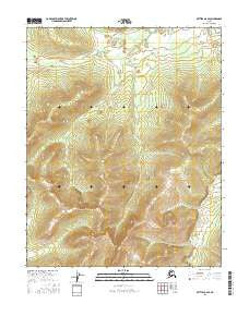 Bettles A-6 SE Alaska Current topographic map, 1:25000 scale, 7.5 X 7.5 Minute, Year 2016