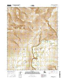 Bettles B-3 SE Alaska Current topographic map, 1:25000 scale, 7.5 X 7.5 Minute, Year 2016