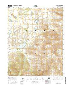 Bettles B-4 SE Alaska Current topographic map, 1:25000 scale, 7.5 X 7.5 Minute, Year 2016