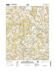 Bettles B-5 NE Alaska Current topographic map, 1:25000 scale, 7.5 X 7.5 Minute, Year 2016