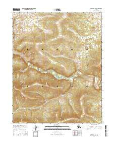 Bettles B-6 SE Alaska Current topographic map, 1:25000 scale, 7.5 X 7.5 Minute, Year 2016