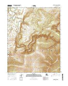Bettles B-6 SW Alaska Current topographic map, 1:25000 scale, 7.5 X 7.5 Minute, Year 2016
