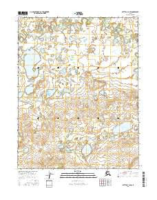 Bettles C-3 SW Alaska Current topographic map, 1:25000 scale, 7.5 X 7.5 Minute, Year 2016