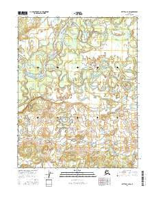 Bettles C-4 SW Alaska Current topographic map, 1:25000 scale, 7.5 X 7.5 Minute, Year 2016