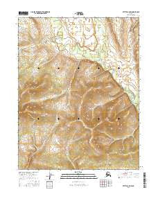 Bettles C-5 NW Alaska Current topographic map, 1:25000 scale, 7.5 X 7.5 Minute, Year 2016