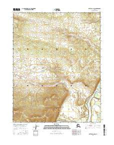 Bettles C-6 SW Alaska Current topographic map, 1:25000 scale, 7.5 X 7.5 Minute, Year 2016