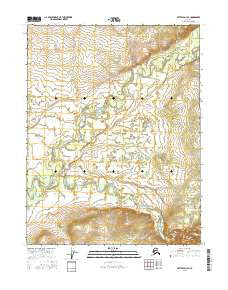 Bettles D-3 SE Alaska Current topographic map, 1:25000 scale, 7.5 X 7.5 Minute, Year 2016