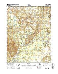 Bettles D-4 NE Alaska Current topographic map, 1:25000 scale, 7.5 X 7.5 Minute, Year 2016