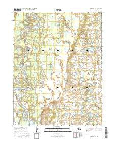 Bettles D-4 SE Alaska Current topographic map, 1:25000 scale, 7.5 X 7.5 Minute, Year 2016