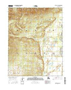 Bettles D-4 SW Alaska Current topographic map, 1:25000 scale, 7.5 X 7.5 Minute, Year 2016