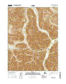 Bettles D-5 NW Alaska Current topographic map, 1:25000 scale, 7.5 X 7.5 Minute, Year 2016