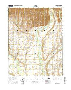 Bettles D-5 SW Alaska Current topographic map, 1:25000 scale, 7.5 X 7.5 Minute, Year 2016