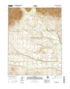 Bettles D-6 SE Alaska Current topographic map, 1:25000 scale, 7.5 X 7.5 Minute, Year 2016
