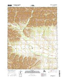 Bettles D-6 SW Alaska Current topographic map, 1:25000 scale, 7.5 X 7.5 Minute, Year 2016