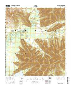 Big Delta A-3 NE Alaska Current topographic map, 1:25000 scale, 7.5 X 7.5 Minute, Year 2016