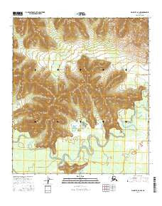 Big Delta A-3 NW Alaska Current topographic map, 1:25000 scale, 7.5 X 7.5 Minute, Year 2016