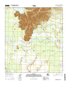 Big Delta A-3 SE Alaska Current topographic map, 1:25000 scale, 7.5 X 7.5 Minute, Year 2016