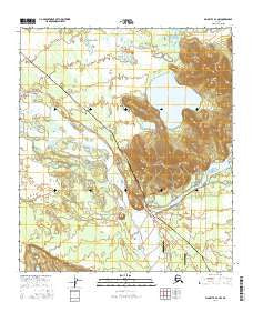 Big Delta A-4 NW Alaska Current topographic map, 1:25000 scale, 7.5 X 7.5 Minute, Year 2016