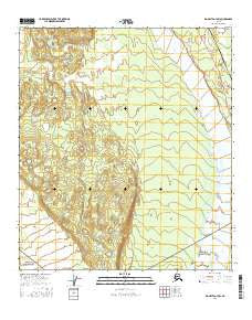 Big Delta A-4 SW Alaska Current topographic map, 1:25000 scale, 7.5 X 7.5 Minute, Year 2016