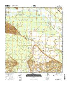 Big Delta A-5 NE Alaska Current topographic map, 1:25000 scale, 7.5 X 7.5 Minute, Year 2016