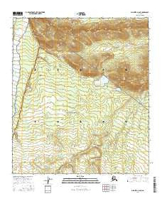 Big Delta A-6 NE Alaska Current topographic map, 1:25000 scale, 7.5 X 7.5 Minute, Year 2016