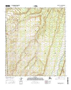 Big Delta A-6 NW Alaska Current topographic map, 1:25000 scale, 7.5 X 7.5 Minute, Year 2016