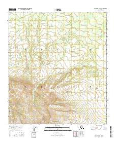 Big Delta A-6 SE Alaska Current topographic map, 1:25000 scale, 7.5 X 7.5 Minute, Year 2016