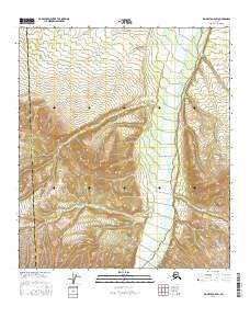 Big Delta A-6 SW Alaska Current topographic map, 1:25000 scale, 7.5 X 7.5 Minute, Year 2016