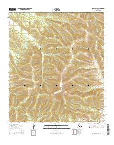 Big Delta B-3 SW Alaska Current topographic map, 1:25000 scale, 7.5 X 7.5 Minute, Year 2016