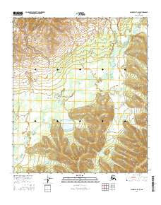 Big Delta B-4 SE Alaska Current topographic map, 1:25000 scale, 7.5 X 7.5 Minute, Year 2016
