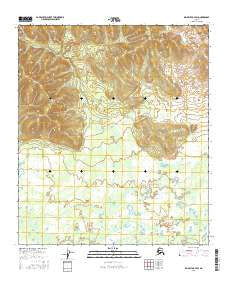 Big Delta B-4 SW Alaska Current topographic map, 1:25000 scale, 7.5 X 7.5 Minute, Year 2016