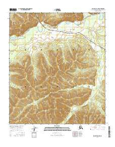 Big Delta B-6 NE Alaska Current topographic map, 1:25000 scale, 7.5 X 7.5 Minute, Year 2016