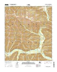 Big Delta C-3 NW Alaska Current topographic map, 1:25000 scale, 7.5 X 7.5 Minute, Year 2016