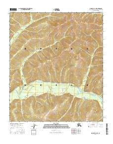 Big Delta C-4 NE Alaska Current topographic map, 1:25000 scale, 7.5 X 7.5 Minute, Year 2016
