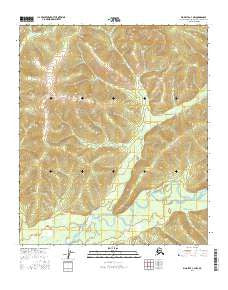 Big Delta C-4 NW Alaska Current topographic map, 1:25000 scale, 7.5 X 7.5 Minute, Year 2016